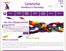 Tablet Screenshot of caraniche.com.au